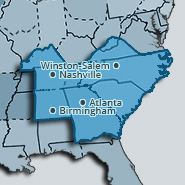 Region Areas Served